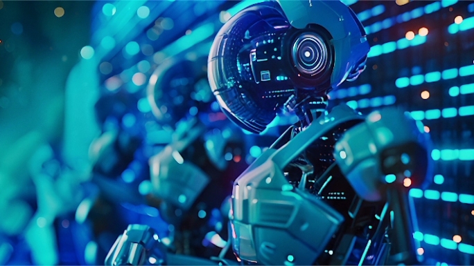 智能机器人ai未来世界