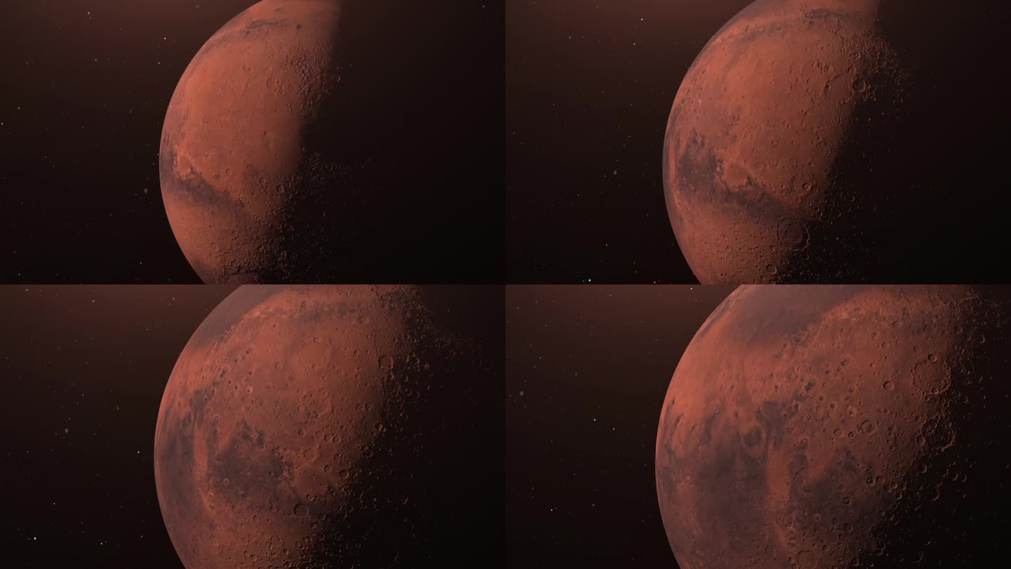火星的场景