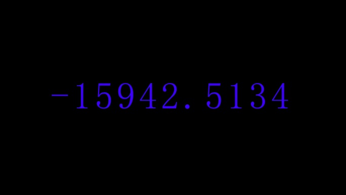 随机转动数字短