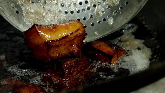蜂蜜猪肉掫肉加工