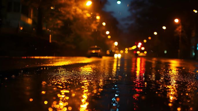 雨夜的城市