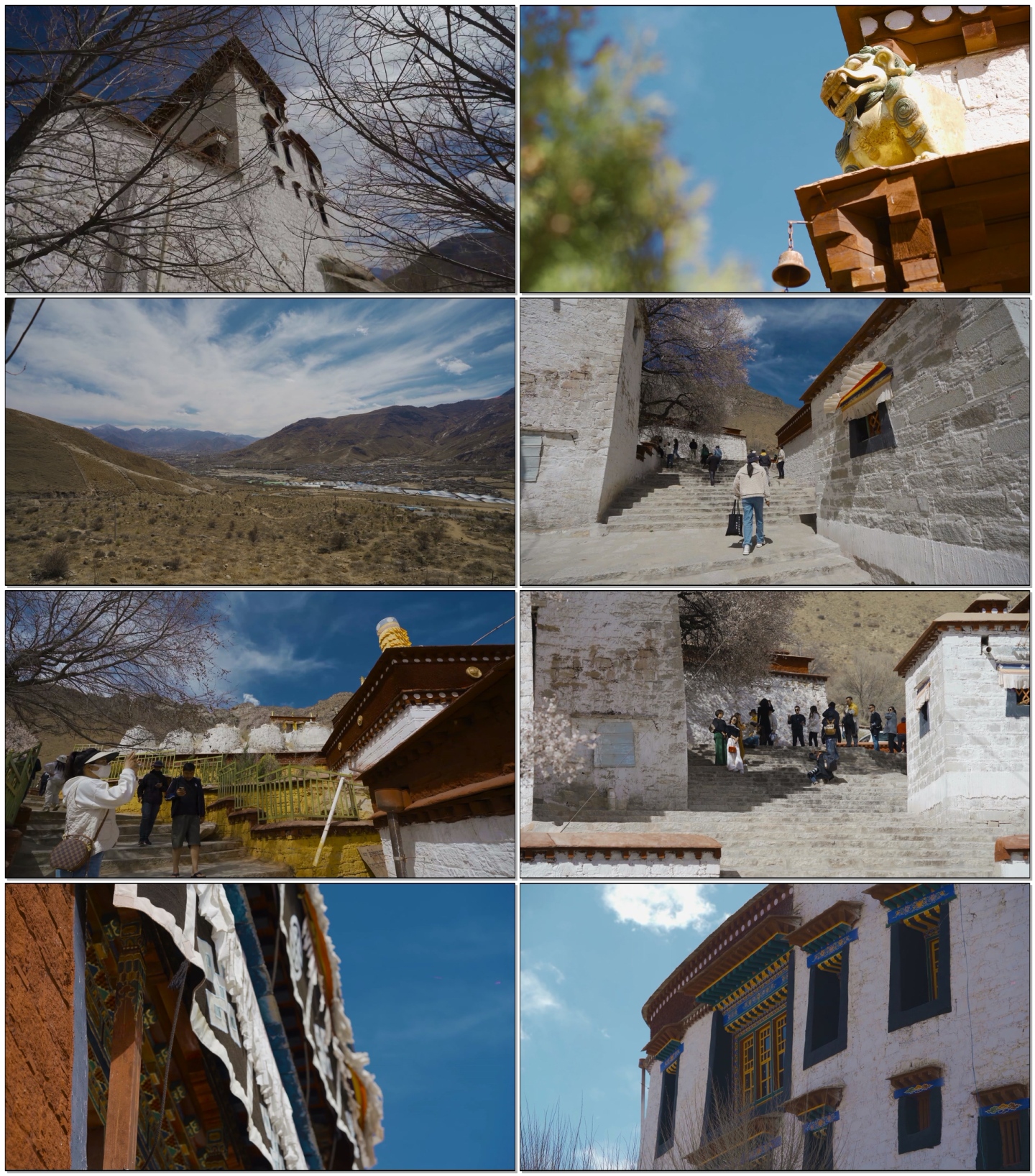 西藏拉萨帕崩岗景区