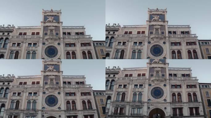 威尼斯历史悠久的天文钟楼