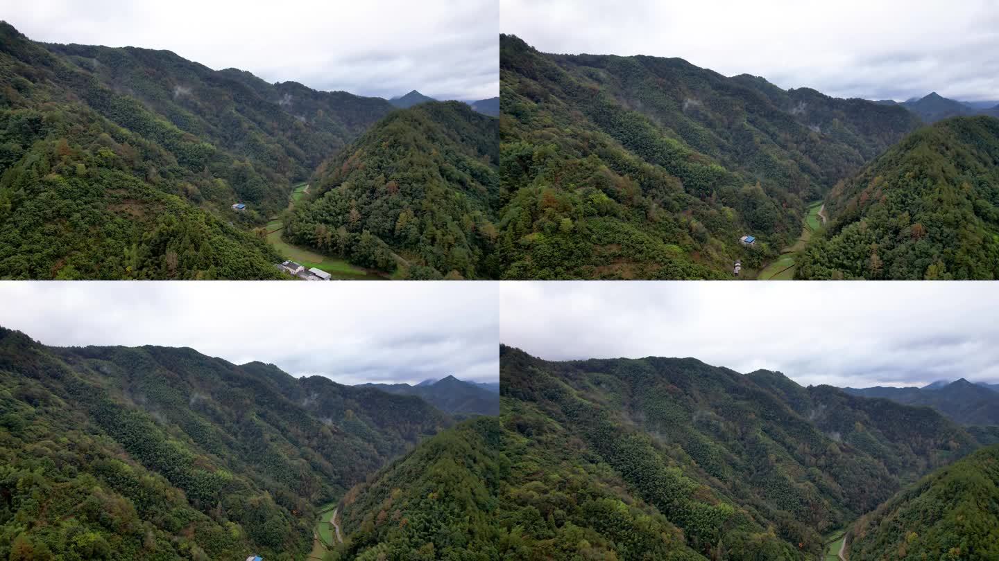 新安江山水画廊自然风光徽文化古村落航拍