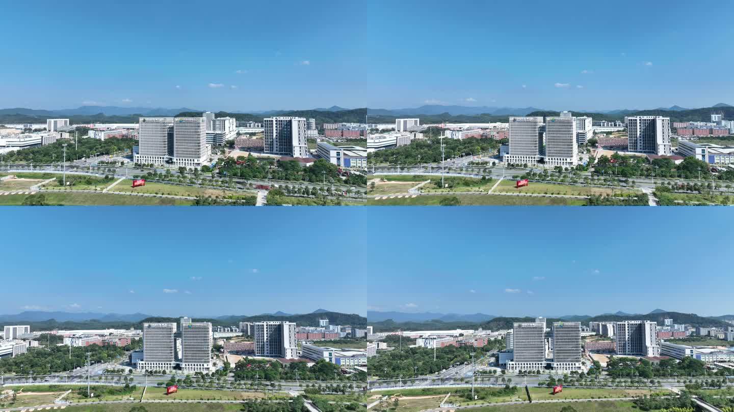 中新广州知识城航拍黄埔高新技术产业园区
