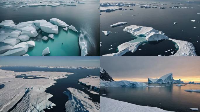 全球气候变暖南极北极 摄影合集