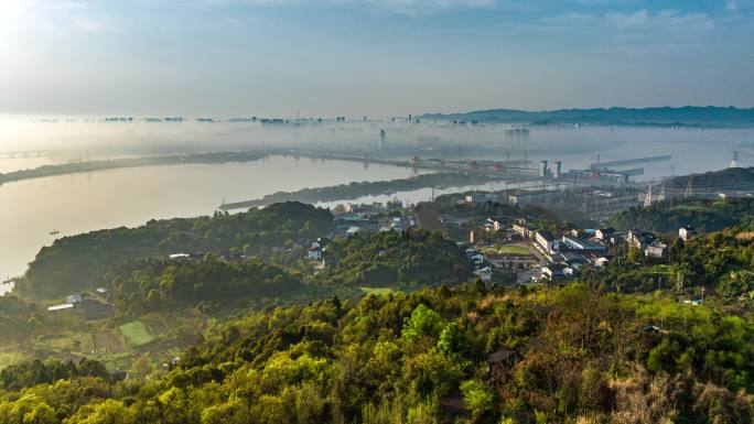 葛洲坝风光（近景）