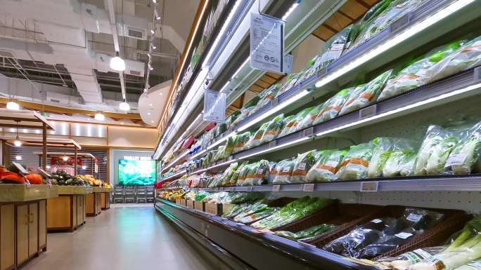 进口食品超市水果蔬菜货架合集