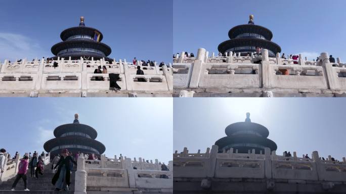 北京天坛 祈年殿 延时摄影