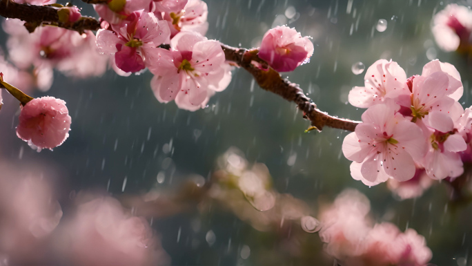 清明谷雨春天