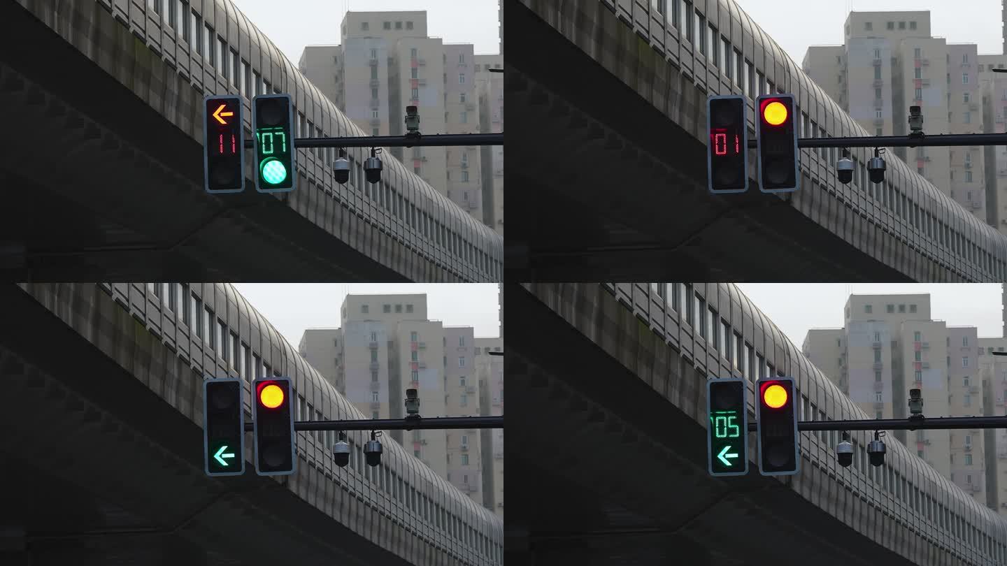 红绿灯 红绿灯变化绿灯变红灯 红灯变绿灯
