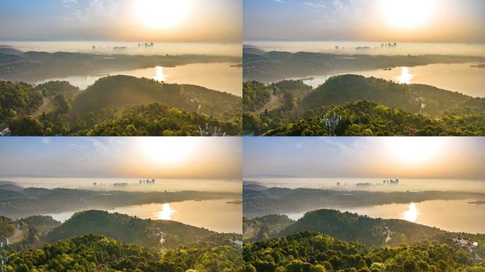 夷陵新城日出（近景）