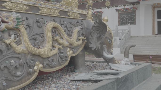 土登寺，寺庙佛塔