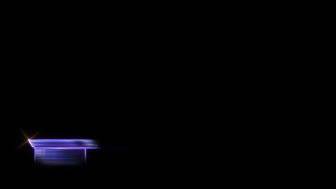 导视-块字幕-紫色科技时尚