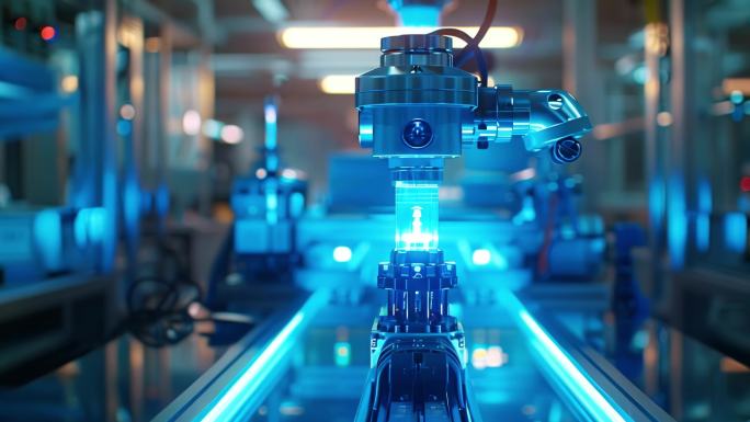未来科技芯片机器人AI人工智能机器人
