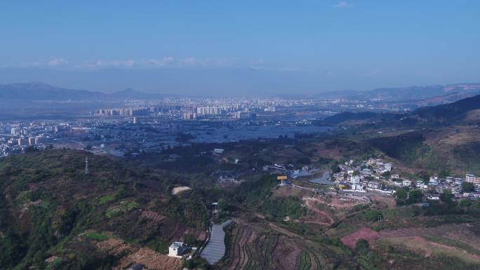 西昌城区全景（航拍）