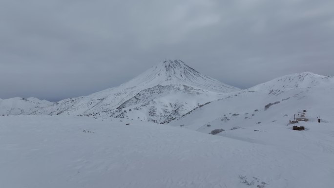 俄罗斯勘察加火山