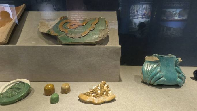 圆明园遗址遗物文物植物动物碎片骨骼瓷器