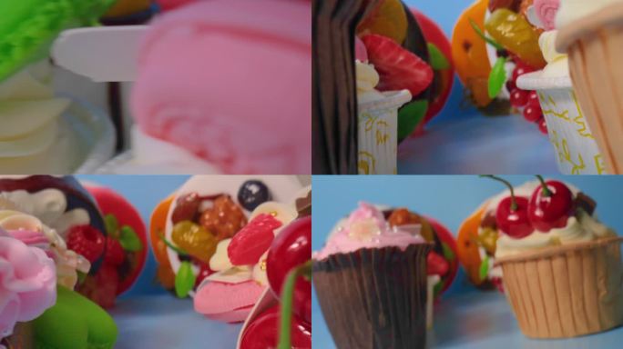 蛋糕视频素材特写空镜头44