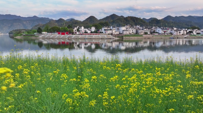 新安江山水画廊 歙县 春天 清明节 皖南