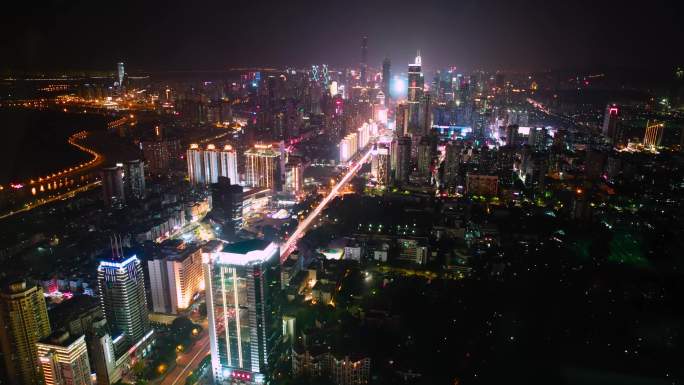 深圳夜景延时