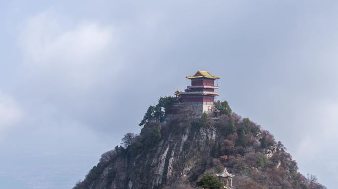 秦岭钟南山灵应台云层云海延时摄影3-3