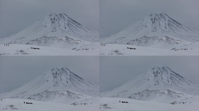 俄罗斯勘察加火山