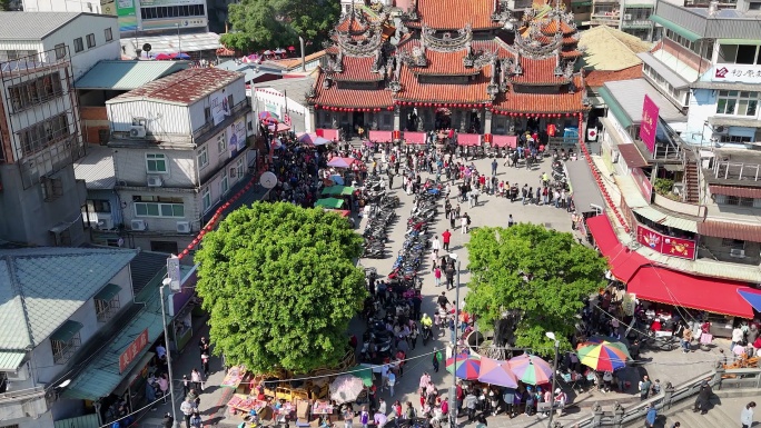 台湾省新北市三峡区清水祖师庙旅游观光景点