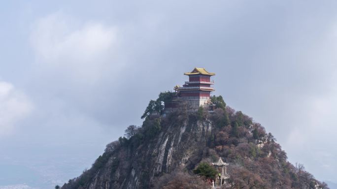 秦岭钟南山灵应台云层云海延时摄影3-2