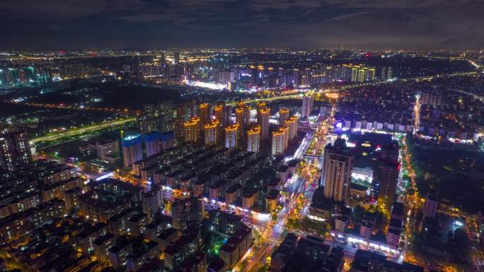 佛山三水_三水广场商业中心夜景005