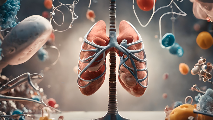 医疗动画 DNA 脑细胞  病毒 体器官