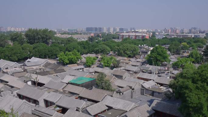北京钟楼鼓楼中轴线