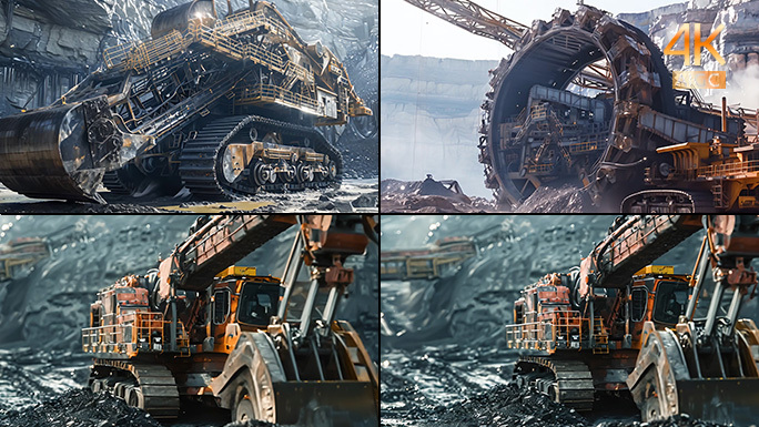 露天矿业开采矿井 煤炭矿场/大型机械采矿