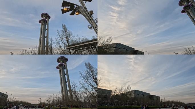 北京奥林匹克塔生命之树大钉子奥森标志建筑