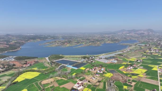 春天的田野和乡村