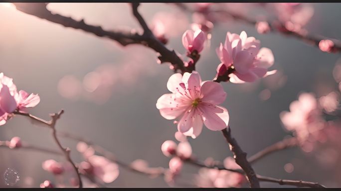 盛开的腊梅花鲜花