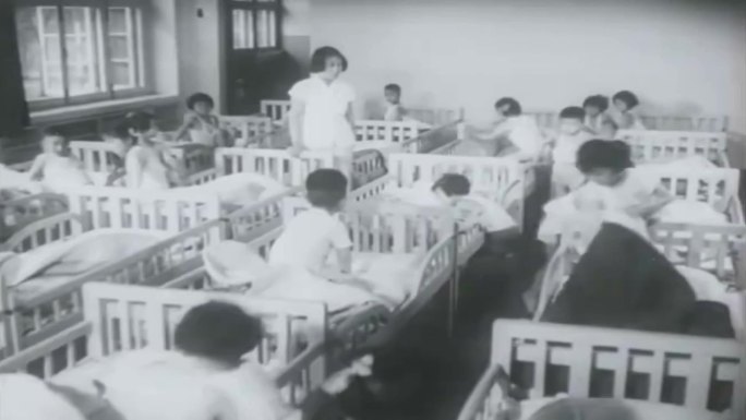60年代北京幼儿园里的儿童视频1