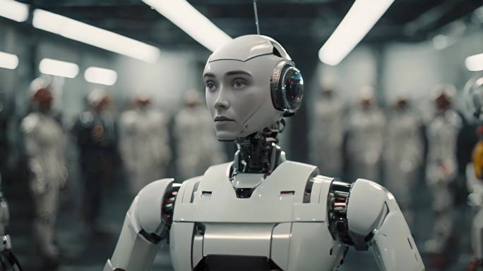 4K机器人人工智能未来世界