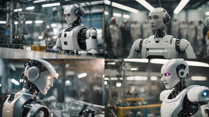 4K机器人人工智能未来世界