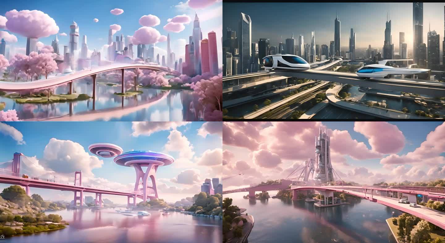 未来世界未来城市