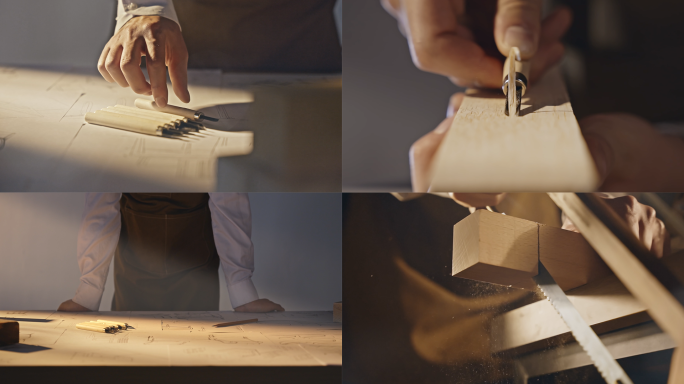 木工工匠唯美意境匠心家具设计匠心