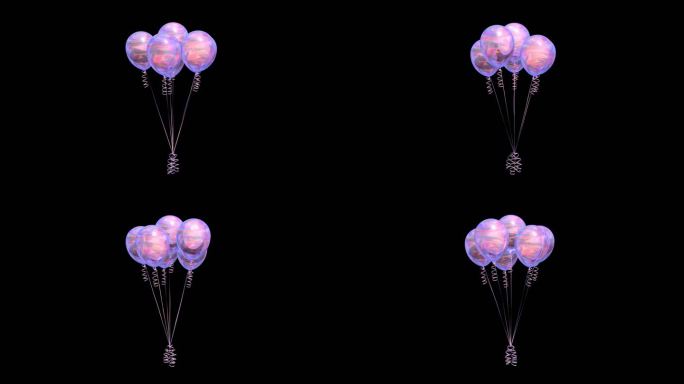 气球5个 庆祝玩具卡通可爱小朋友氢气球9