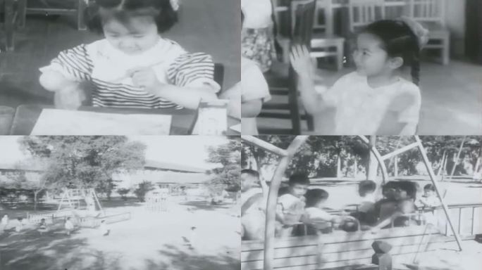 60年代北京幼儿园里的儿童视频2