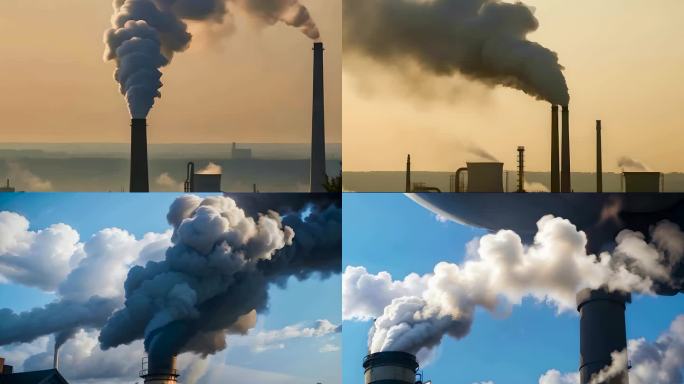 工业废气排放大气污染粉尘烟尘工业污染
