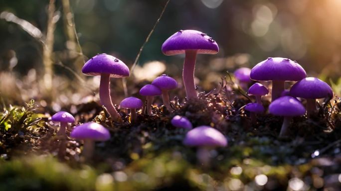 森林里的毒蘑菇