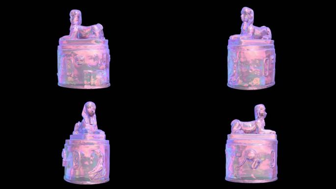 狮身人面像  法老文物雕塑雕像泥人古董9