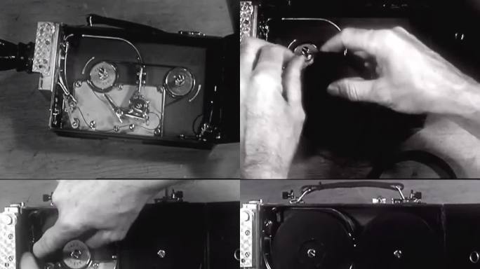 50年代胶片放映机 老放映机 胶片放映机