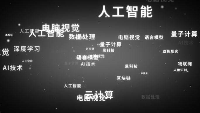 科技文字冲屏3-循环