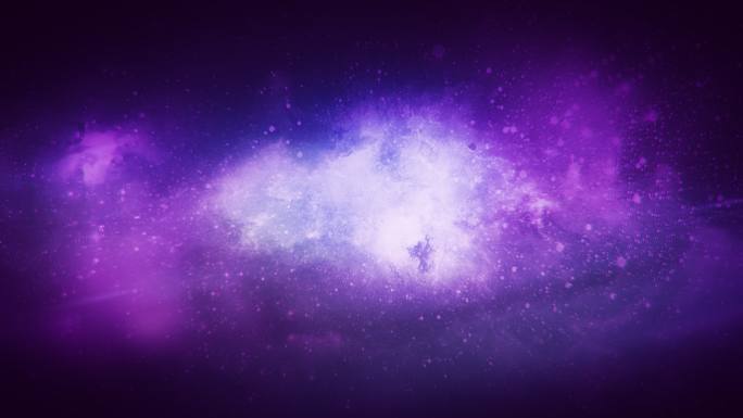 8k紫蓝星云星空背景