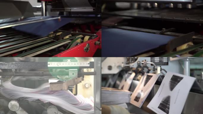 印刷厂书籍印刷制作印刷设备印刷机印刷流程